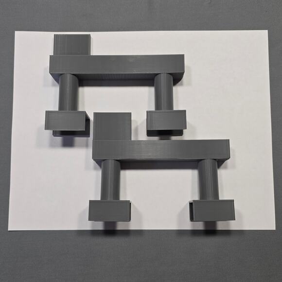 Aquarium Light Risers Extended Dual Tab Hydroponic Aqua-Scape Rimmed Fish Tanks - Picture 8 of 15